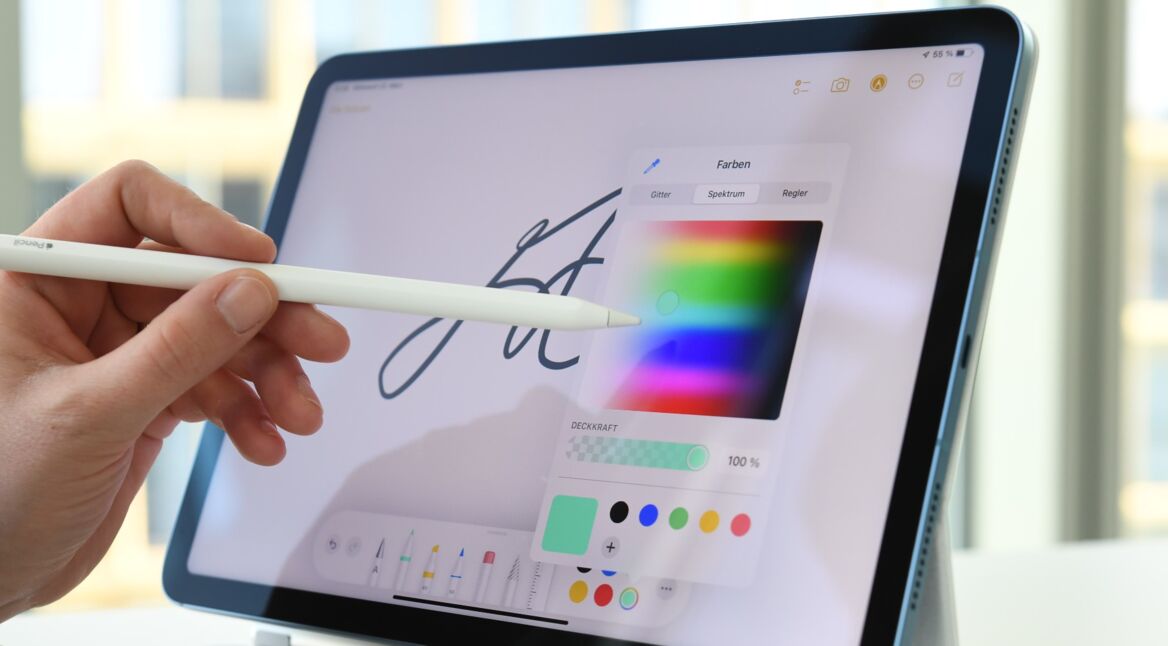 iPad Pro mit Stift