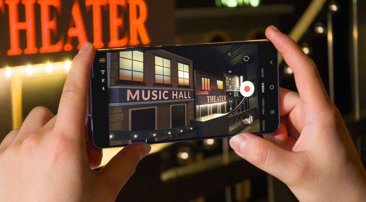 Video mit dem Galaxy S26 Ultra von Samsung auf.