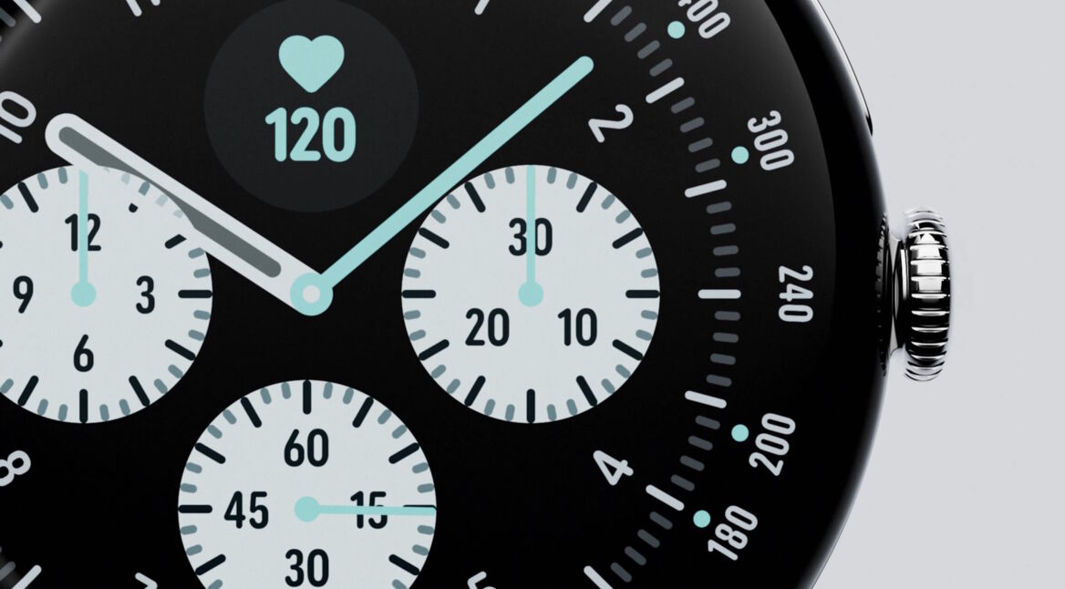 Google Pixel Watch 5 Ziffernblatt