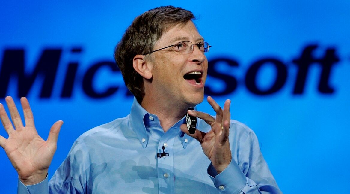 Bill Gates Attends 2007 Consumer Electronics Show