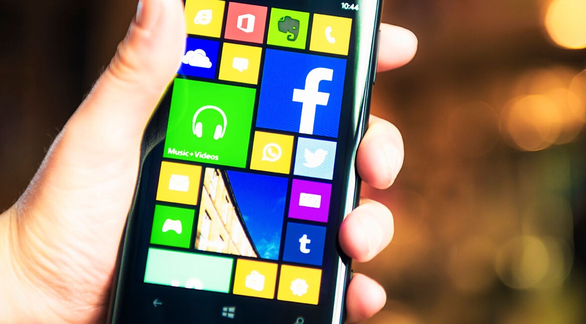 Nokia Lumia 1020 running Windows Phone 8