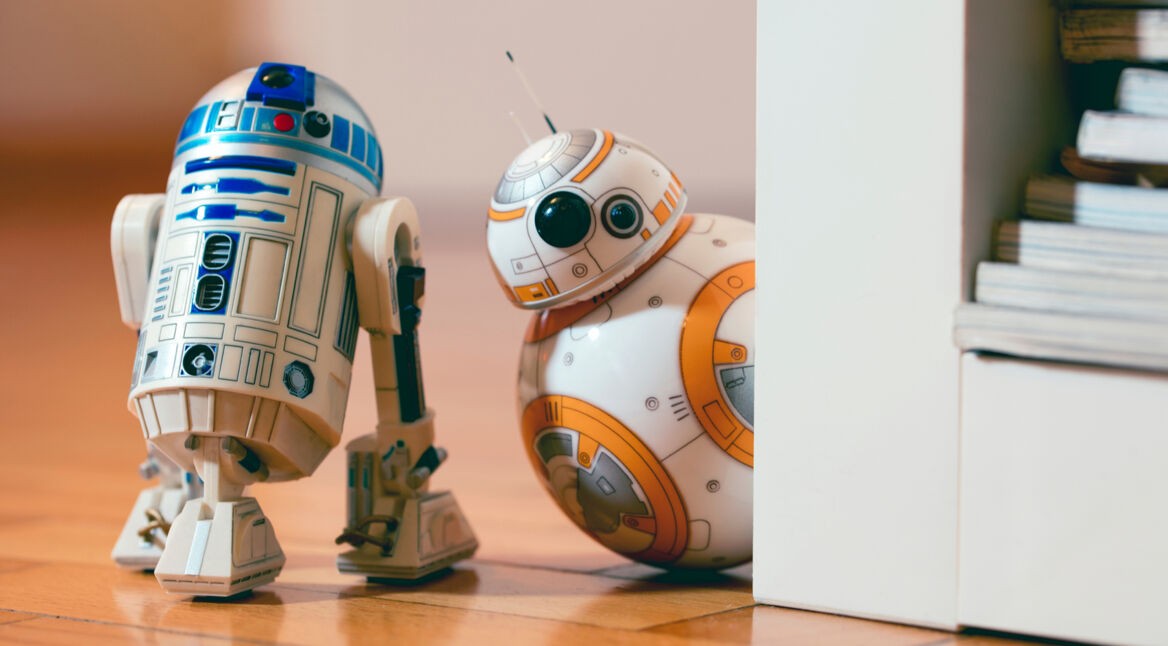 BB-8 and R2D2