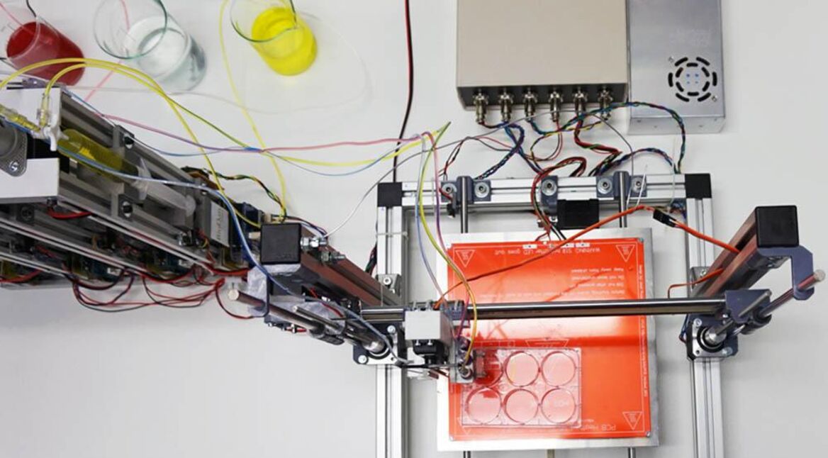 3D-Drucker menschliche Haut