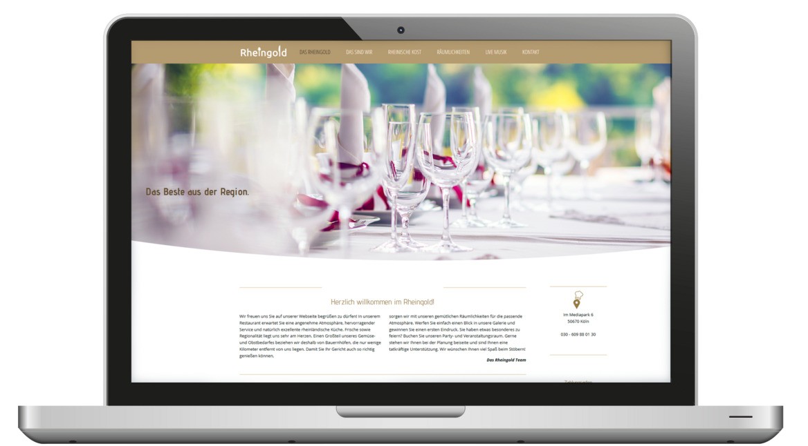 Mit dem Website Builder web4business können Vodafone Kunden individuelle Websites erstellen