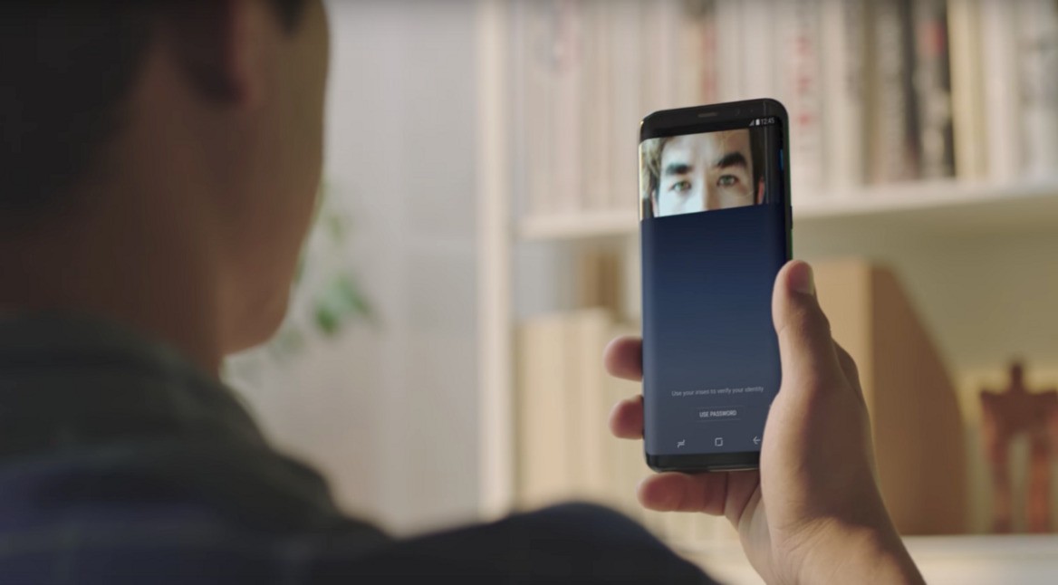 Der Iris-Scanner von Samsungs Galaxy S8 ist ein praktisches Feature.