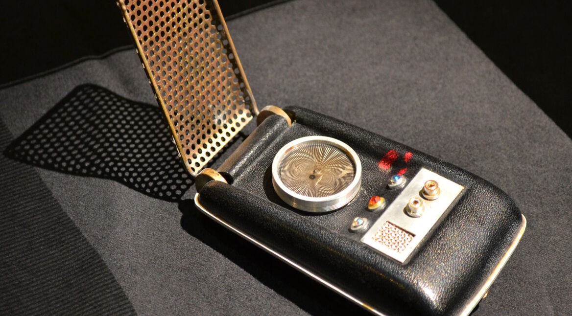 Nachbildung eines Star Trek Communicators