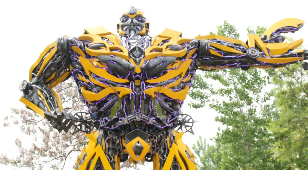 Der gelbe Transformer Bumblebee.