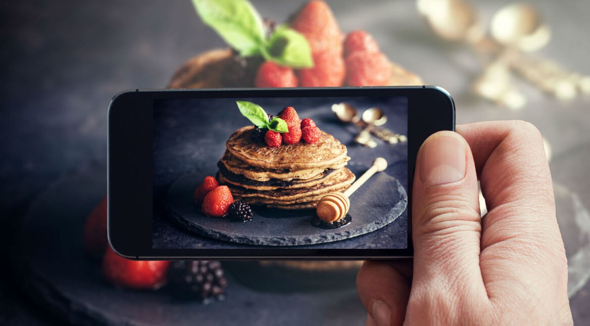 Essen fotografieren mit dem Smartphone