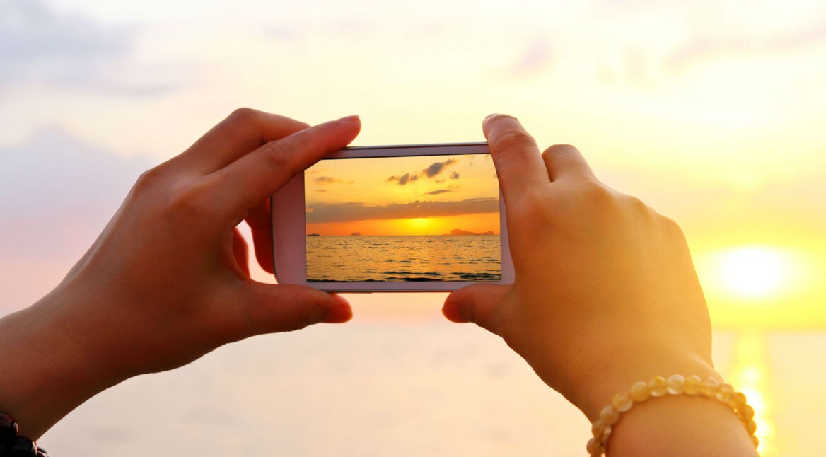 Smartphone-Fotografie ist eine gute Idee, wenn man keine Kamera mit in den Urlaub schleppen will.