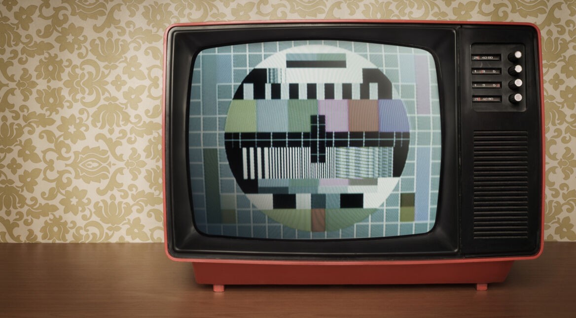 Analoges Fernsehgerät nach PAL-Standard