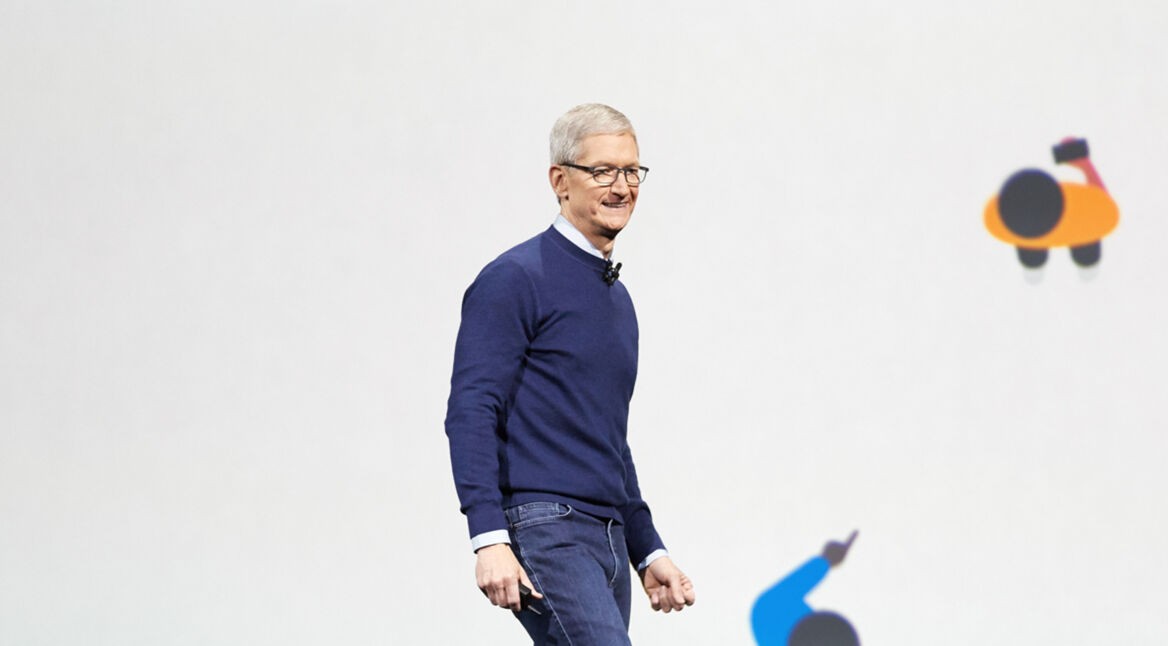 Auf der Apple Keynote wird auch Tim Cook sprechen.
