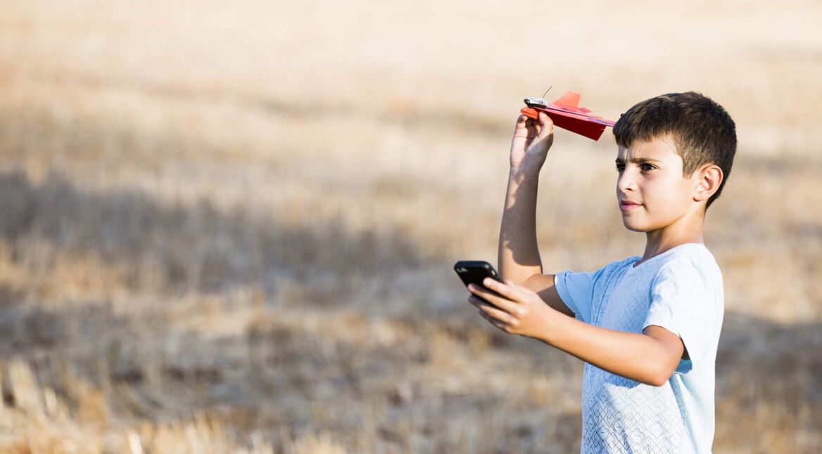 Smarter Papierflieger PowerUp