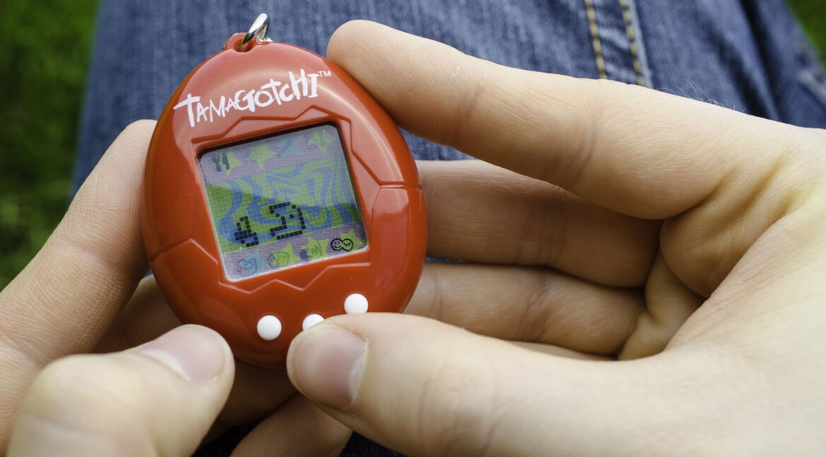 Feeding a Tamagotchi