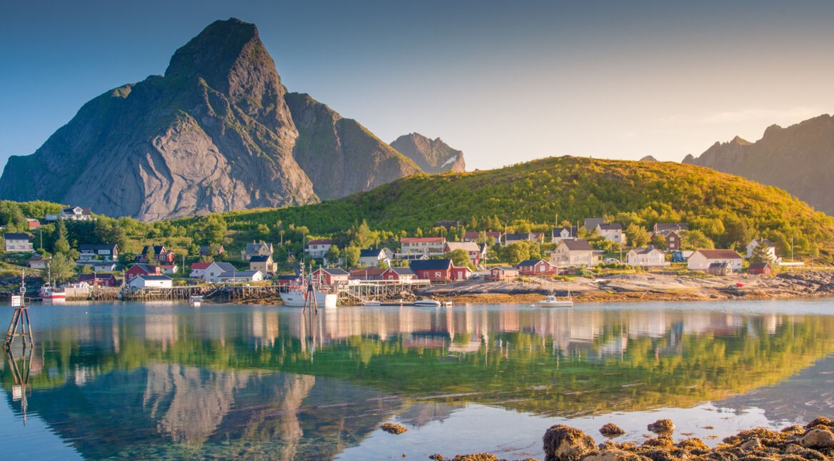 Hochauflösendes Bild einer Landschaft