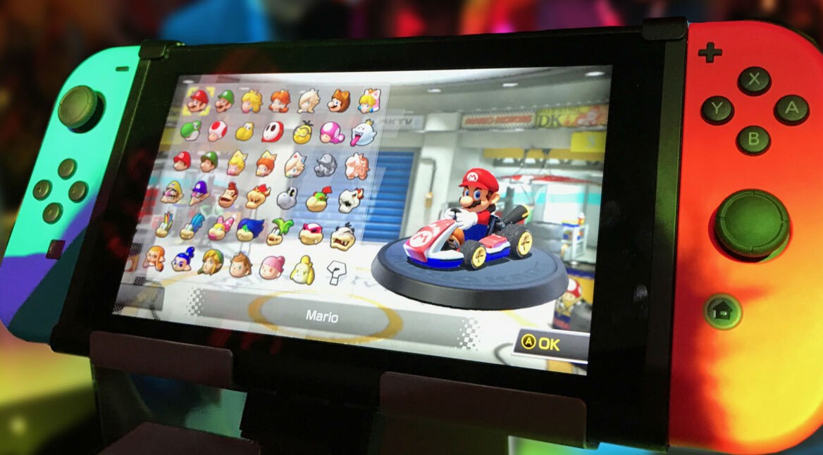 Nintendo Switch und Super Mario