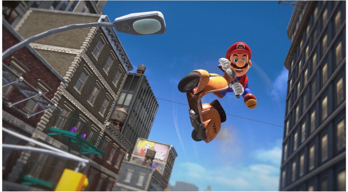 Screenshot aus Super Mario Odyssey