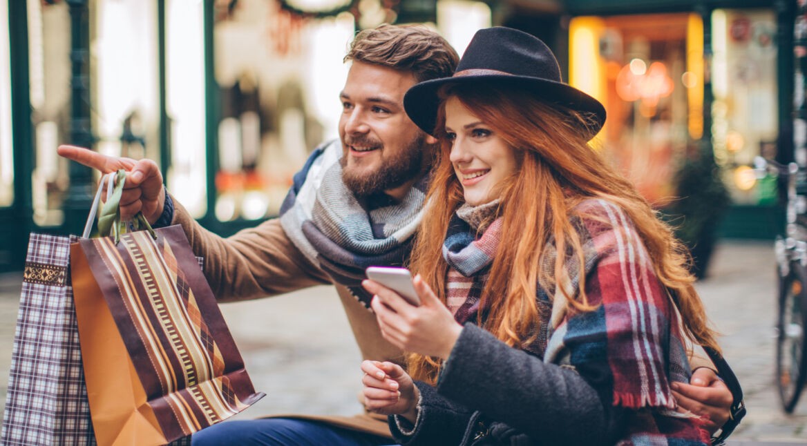 iPhone-Shopping zu Weihnachten