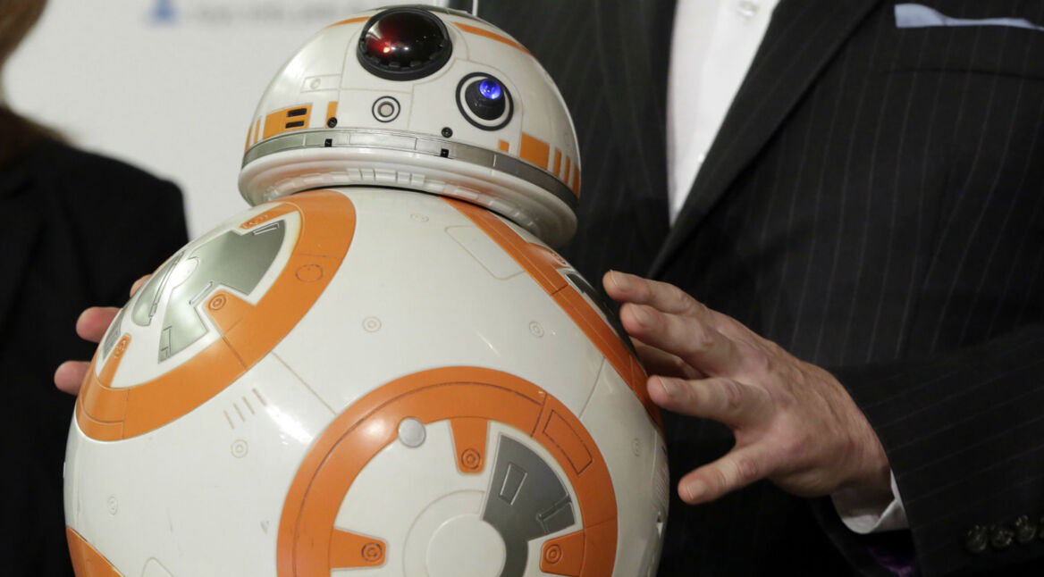 Der Droid BB8 aus Star Wars.