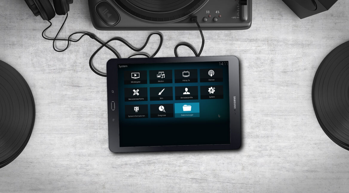 Screenshot des Kodi-Players