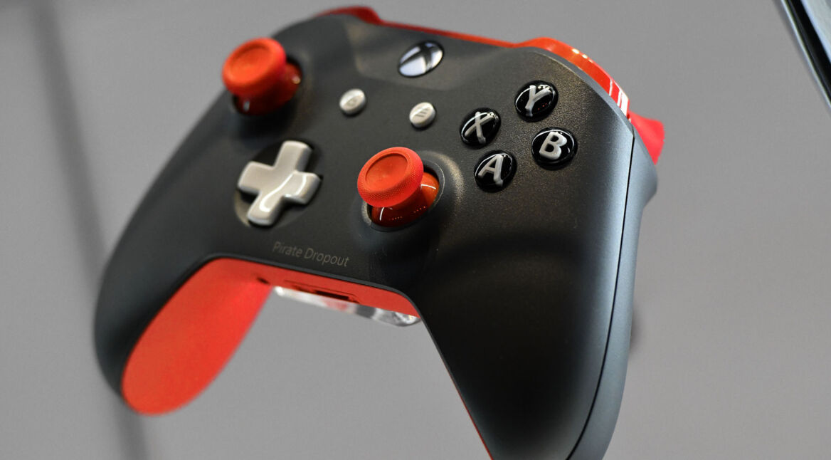 Farbiger Xbox-One-Controller.