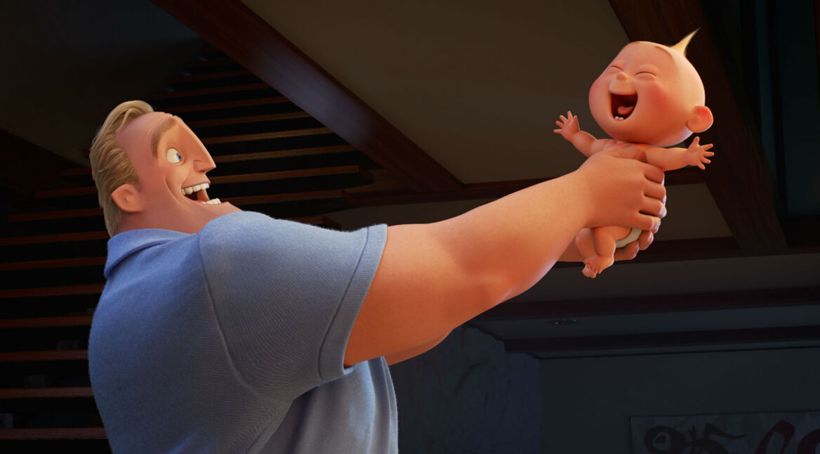 Filmszene aus dem kommenden Disney-Streifen "Die Unglaublichen 2"