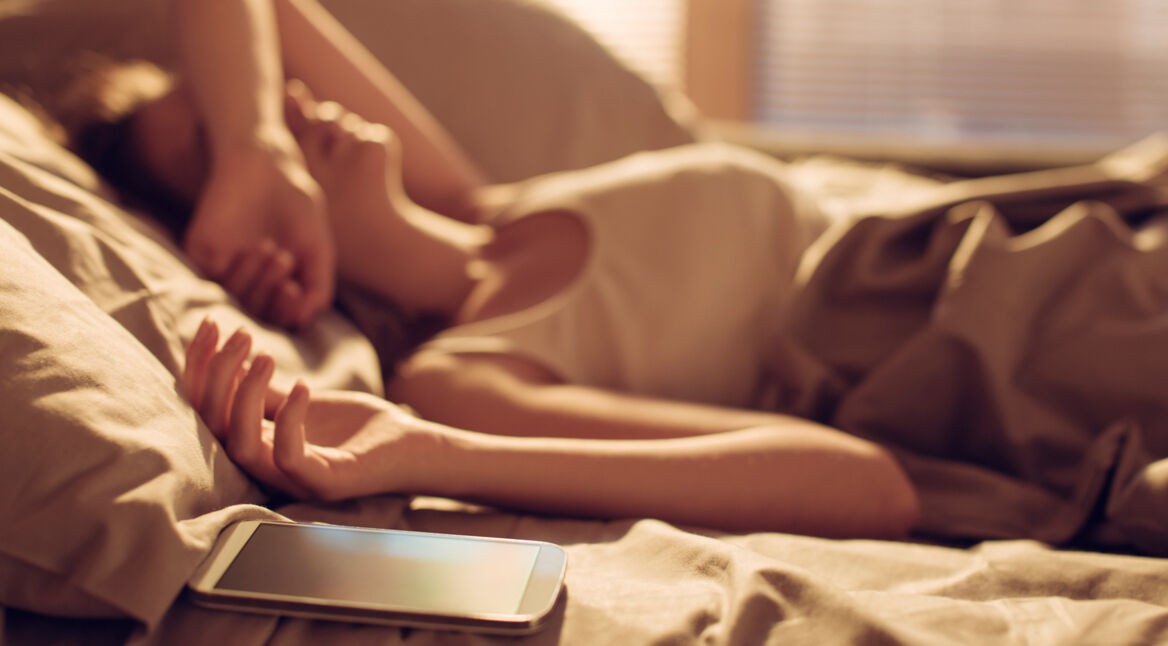 Schlaf mit Smartphone überwachen