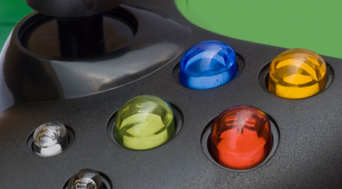 Stilisierter Xbox 360-Controller