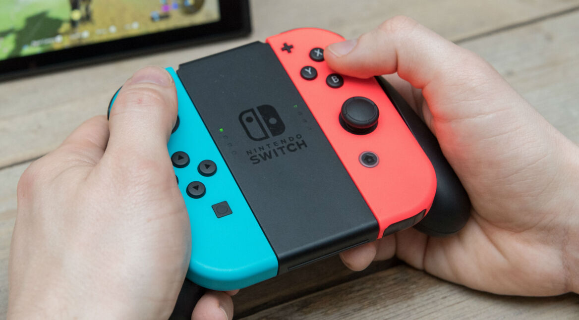 Über die Nintendo Switch spielen.