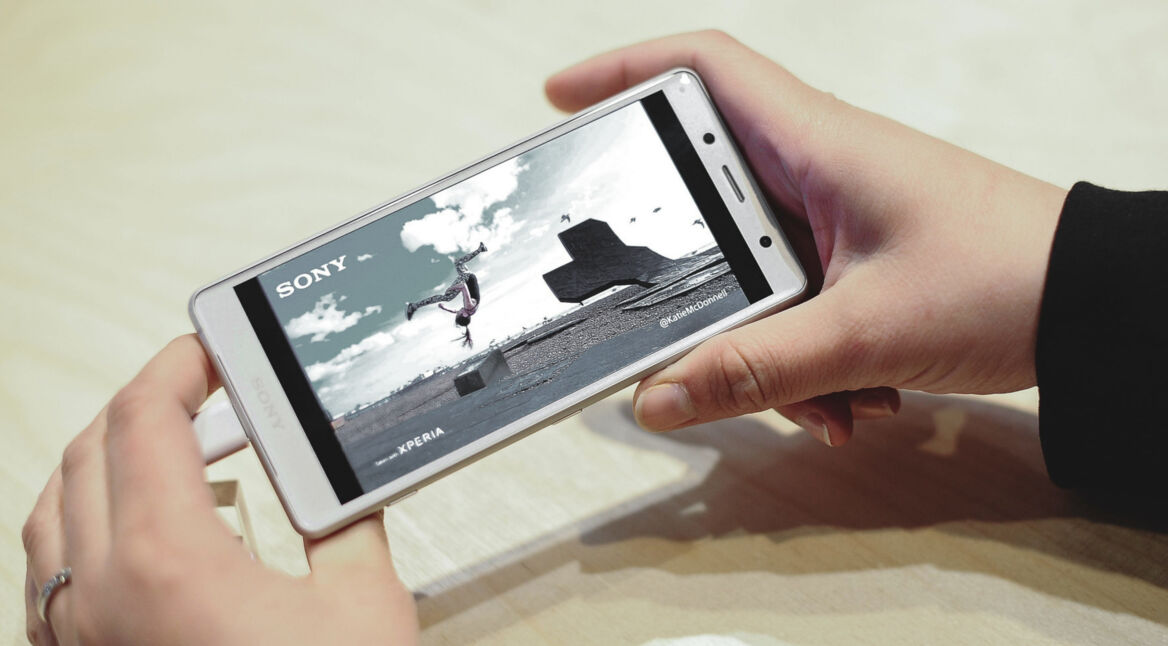 Das Sony Xperia XZ2 glänzt mit hervorragenden Klangeigenschaften.