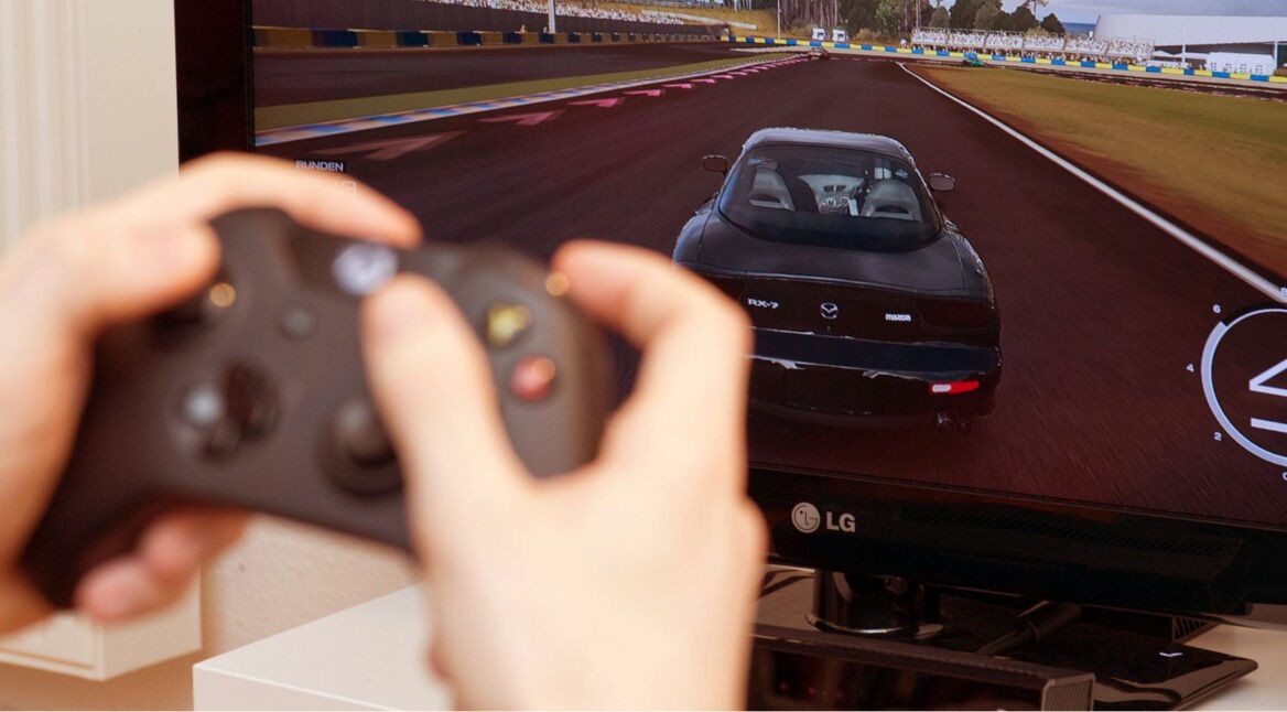 Gaming mit der Xbox One.