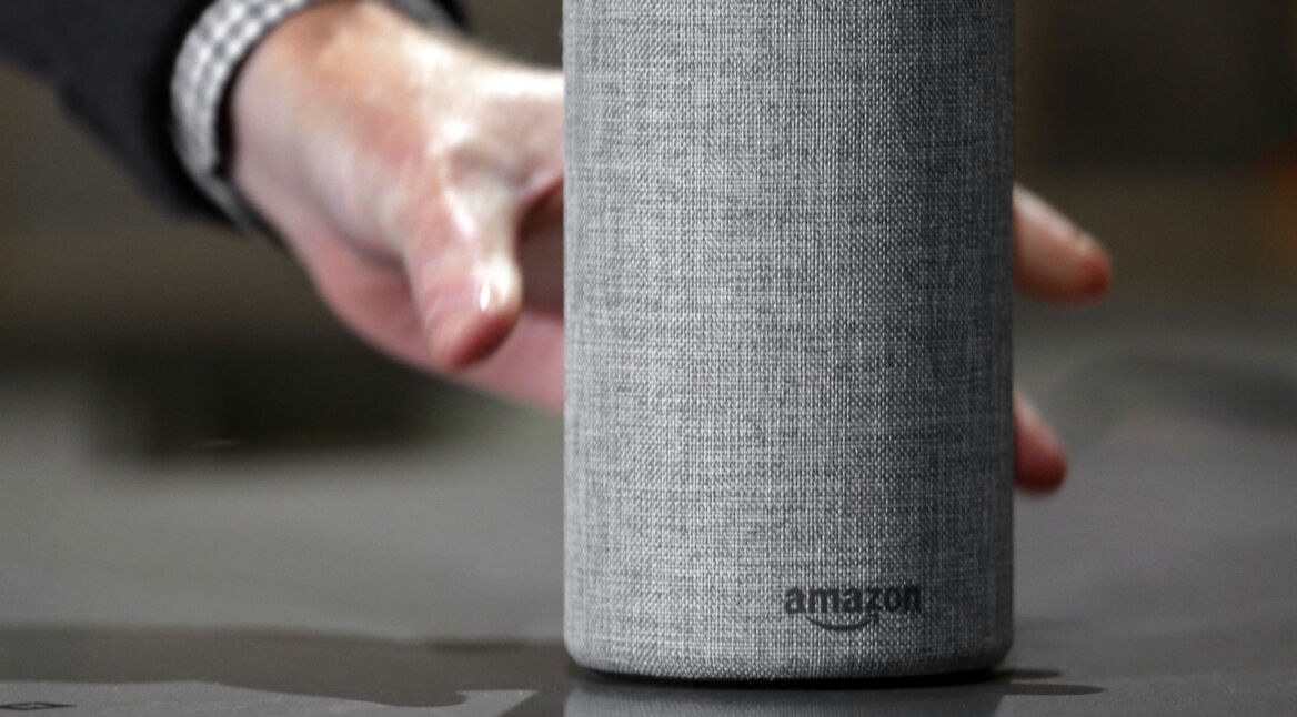 Ein Amazon Echo-Lautsprecher
