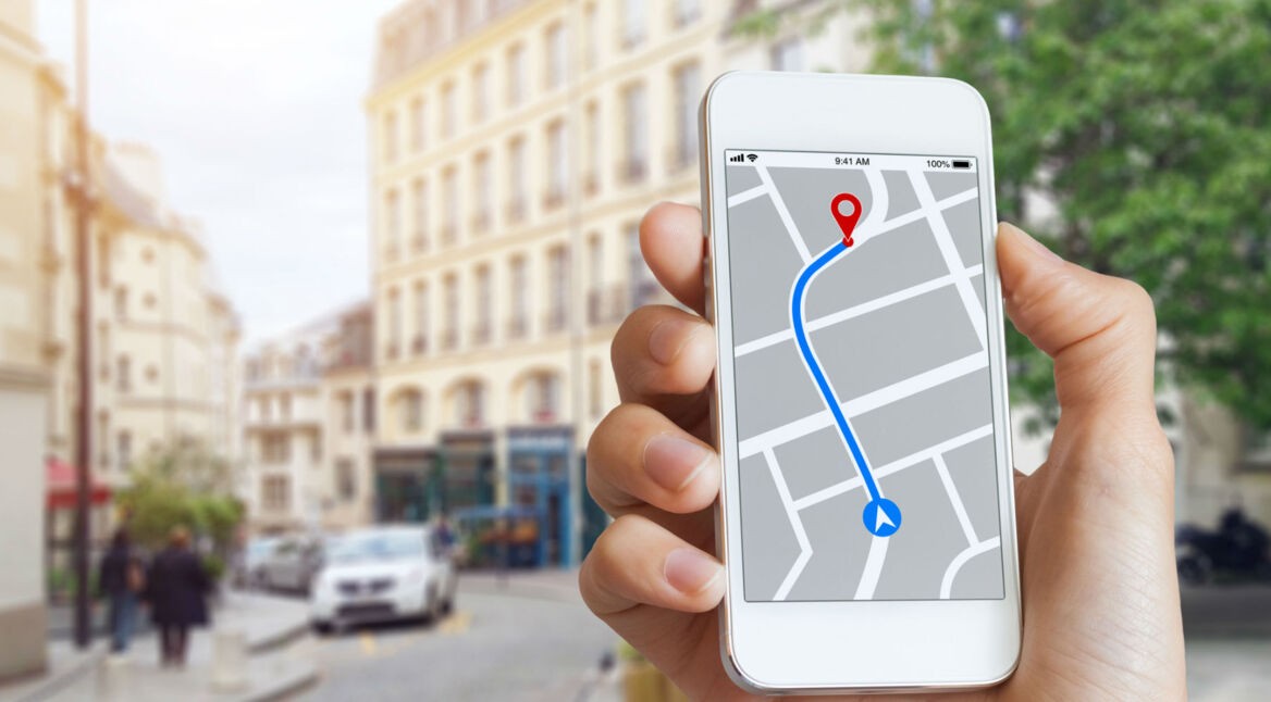 Navigation über das Smartphone