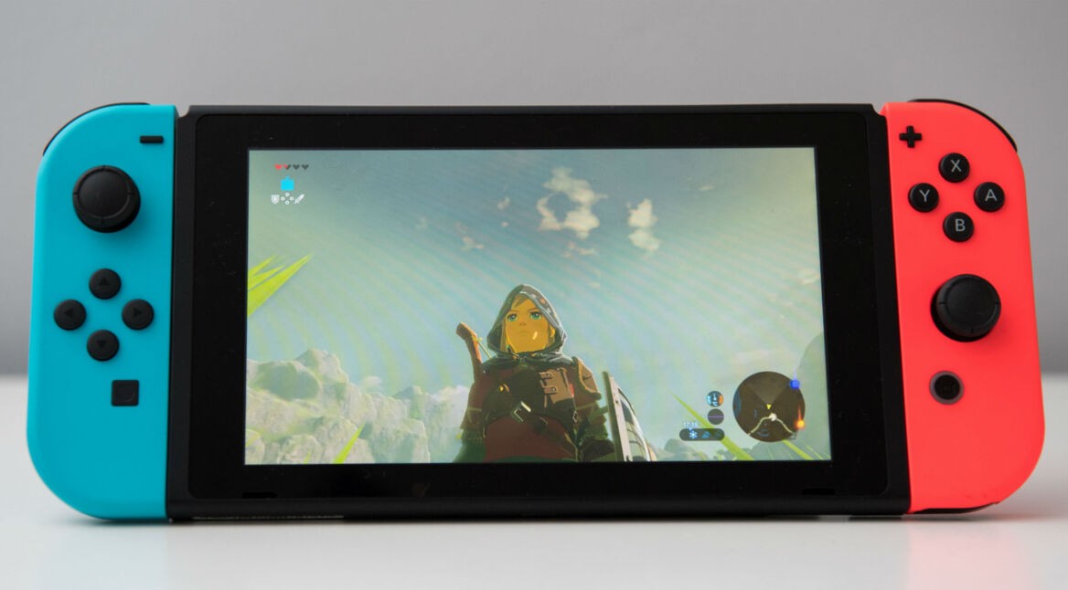 Legend of Zelda: Breath of the Wild auf der Nintendo Switch.