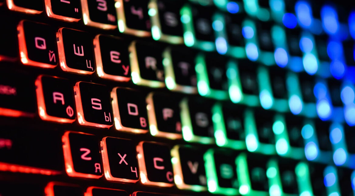 Beleuchtetes Keyboard