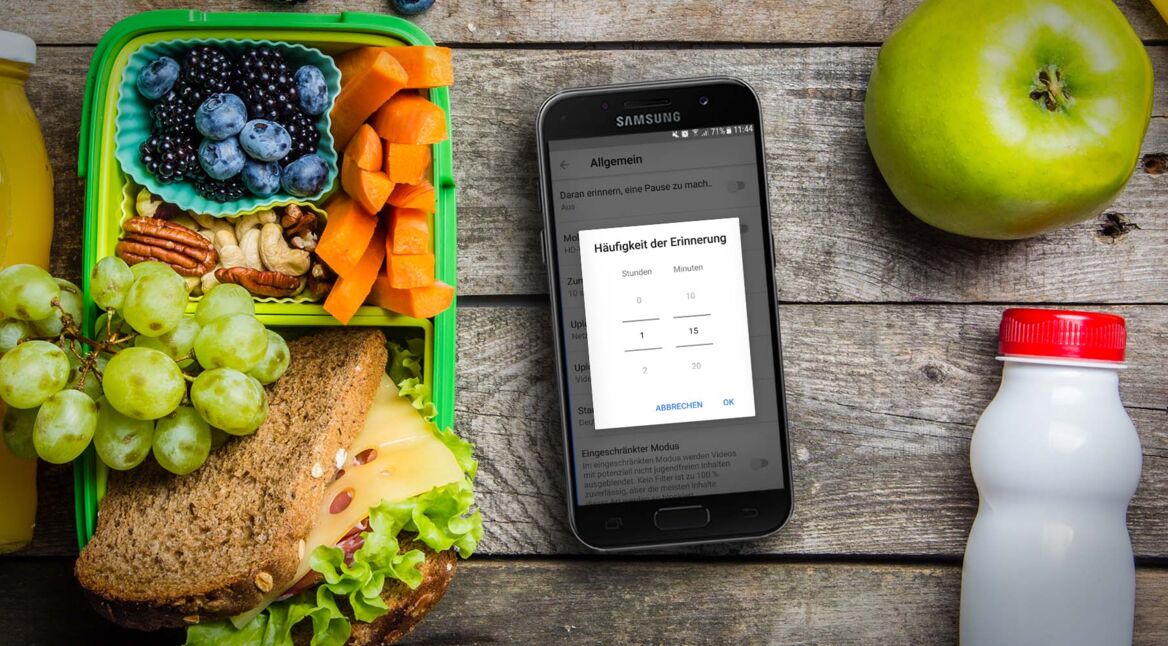 YouTube Bildschirmpause