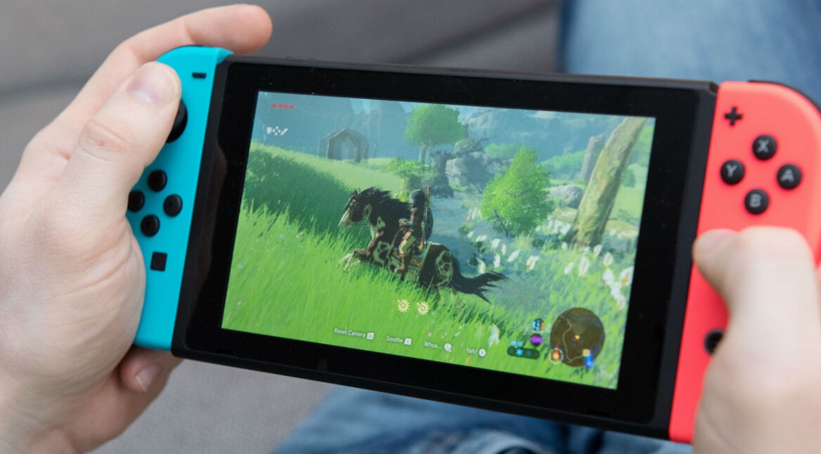 Legend of Zelda: Breath of the Wild auf der Nintendo Switch.