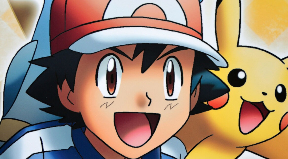 Pokémon an einer Hauswand