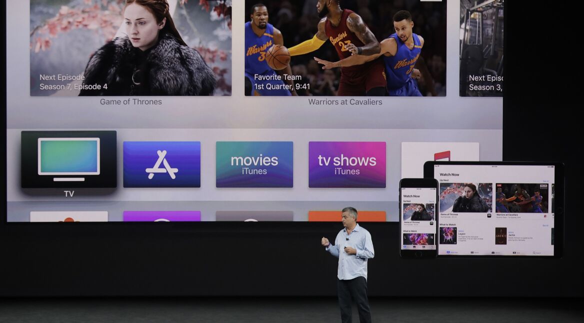 Präsentation von Apple TV