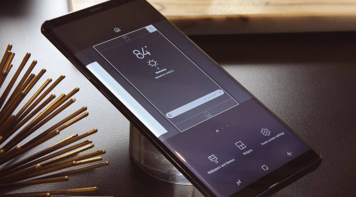 Galaxy Note 8 Video-Sperrbildschirm