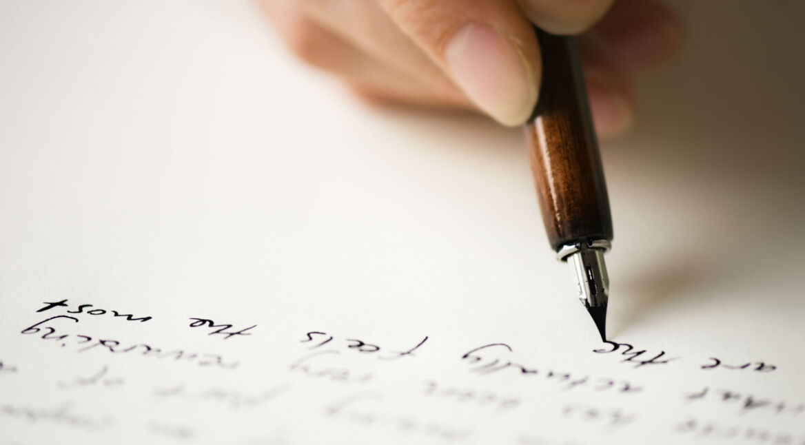 Jeder besitzt seine eigene Schriftart.