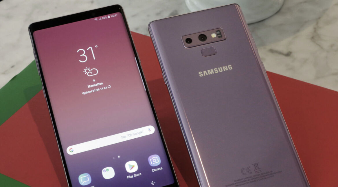 Das Samsung Galaxy Note9