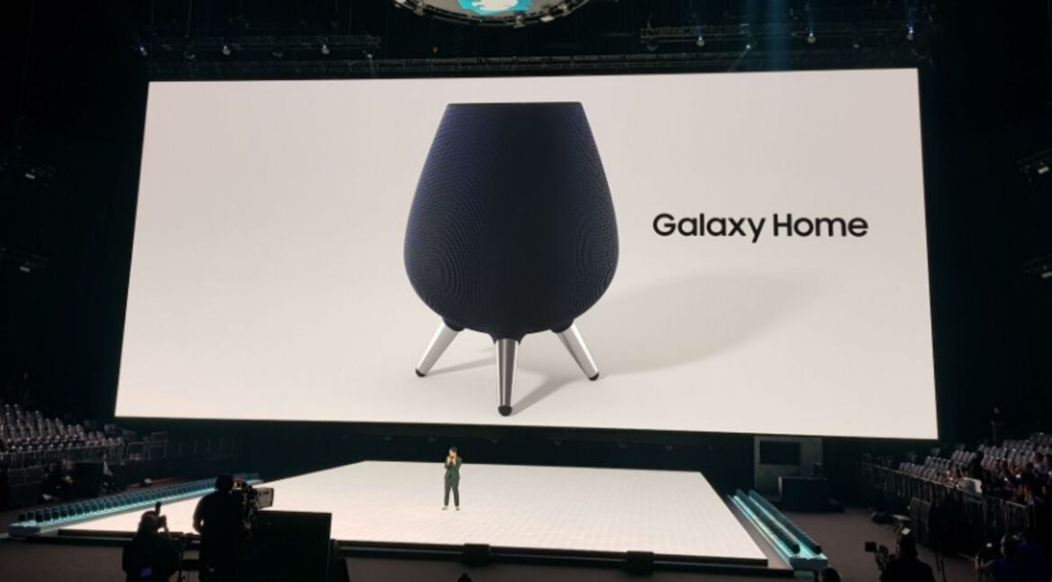 Samsung präsentiert den Galaxy Home.