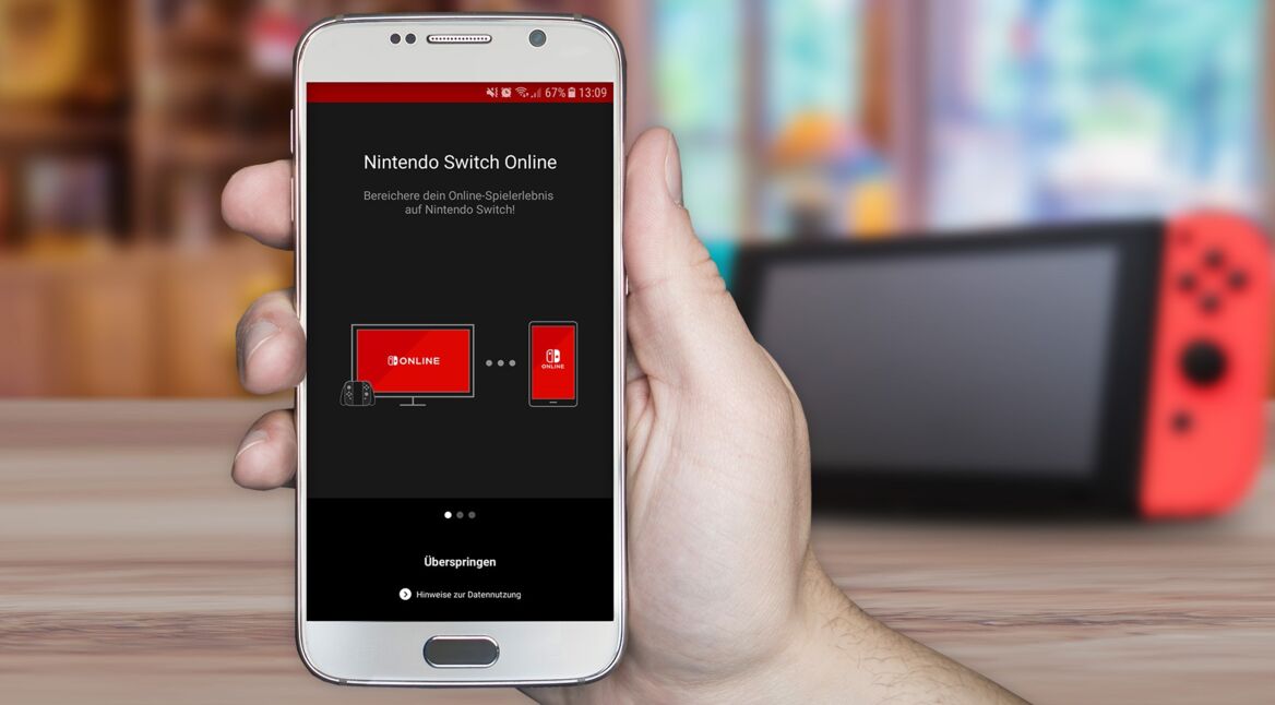 Ein Screenshot der Nintendo-Switch-Online-App