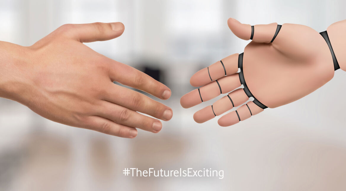 Haut, Mensch, Roboter, Technik, KI