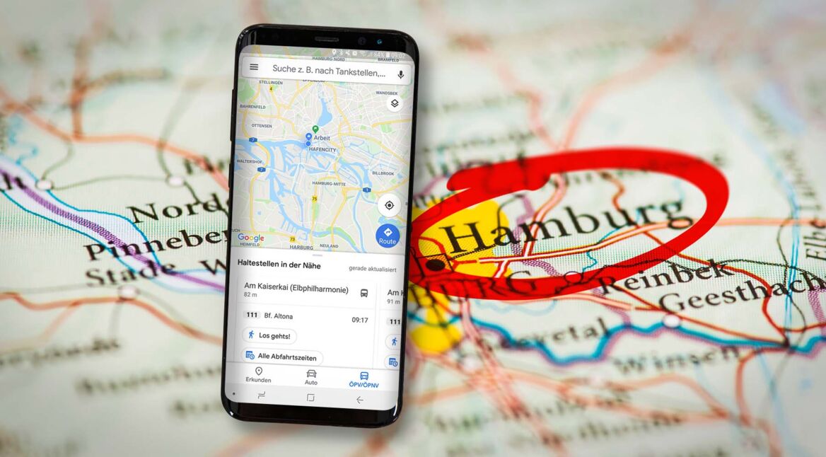 Neue Google-Maps-Funktion unterstützt Dich beim Pendeln zur Arbeit.