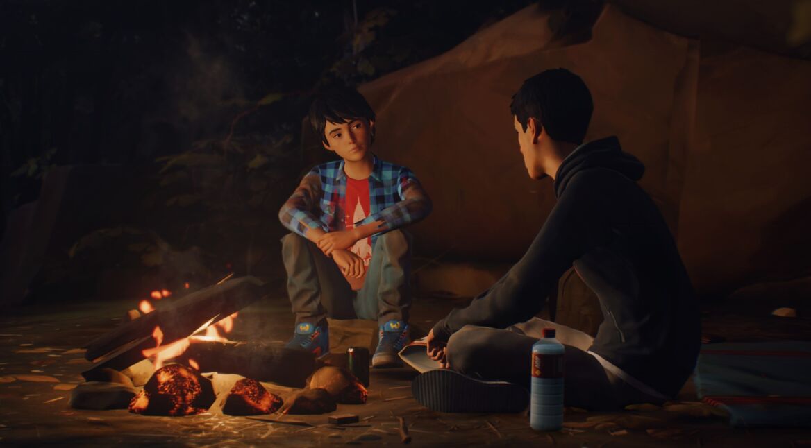 Life is Strange 2 Brüder am Lagerfeuer