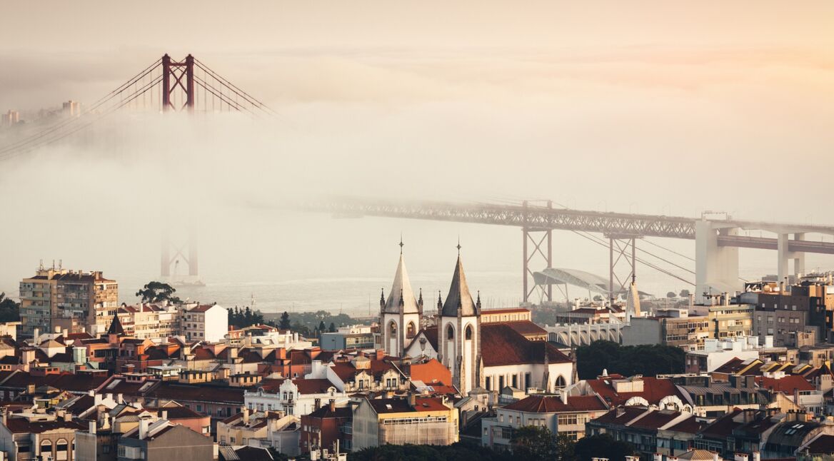 Ponte 25 de Abril in Lissbon