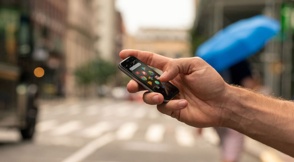 Das neue Palm Mini-Smartphone