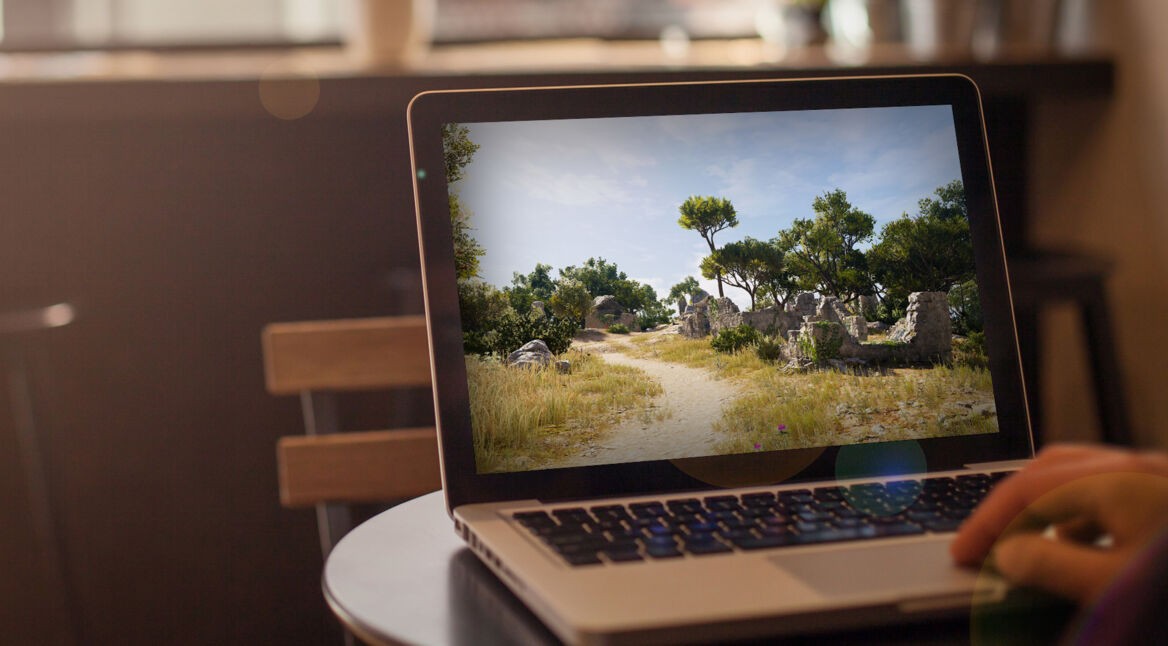 Assassin's Creed: Odyssey auf Laptop