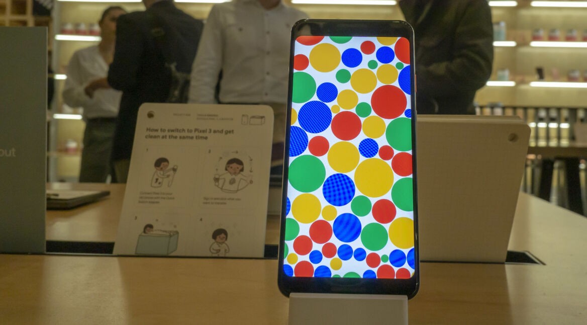 Das Google Pixel 3